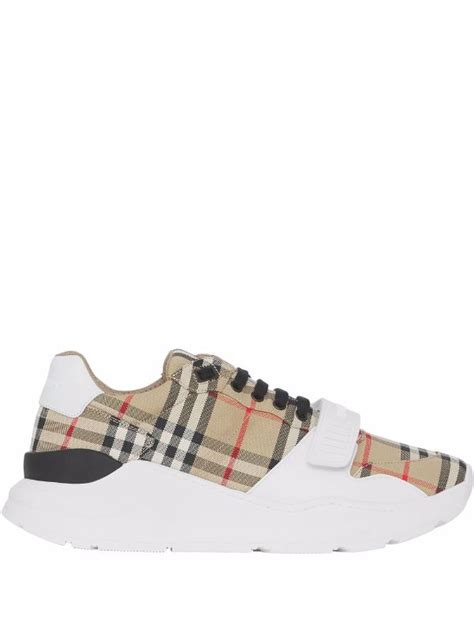 burberry brown sneakers|padded classic Burberry sneakers.